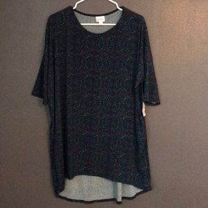 LuLaRoe Irma Shirt Size Large